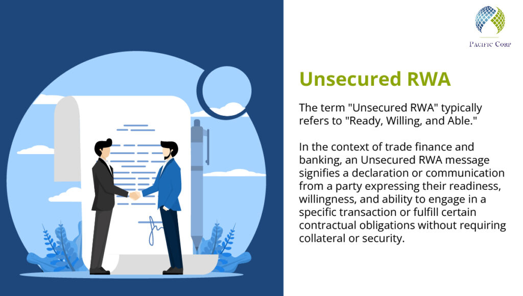 Unsecured RWA Trade finance Services